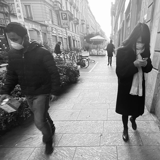 All'epoca del contagio –&nbsp;Foto © Antonio Dini