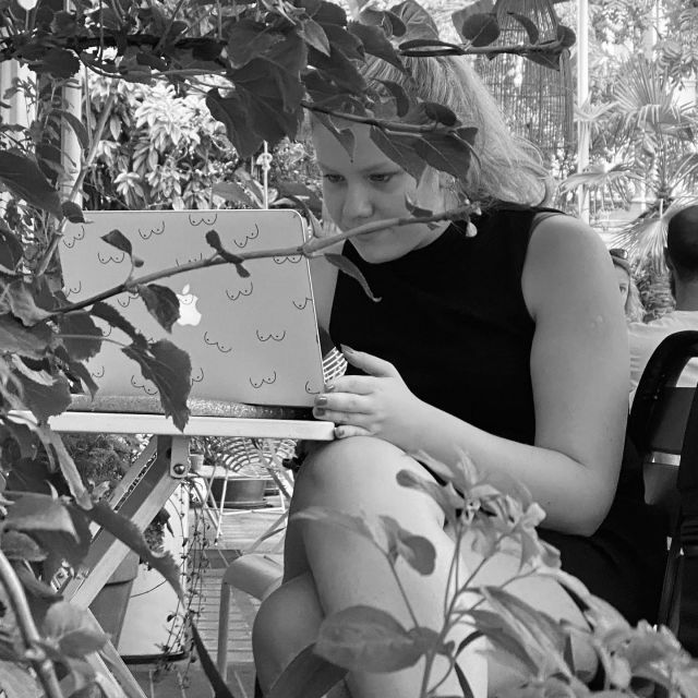 Shhh, I'm working –&nbsp;Foto © Antonio Dini