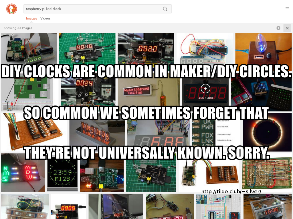 Obviously A Clock