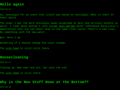 Screenshot of ~admoman