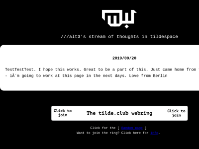 Screenshot of ~alt3