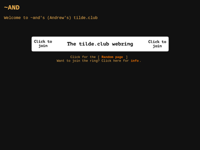 Screenshot of ~and