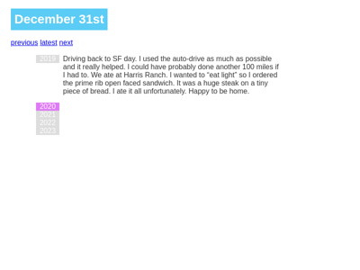 Screenshot of ~andre