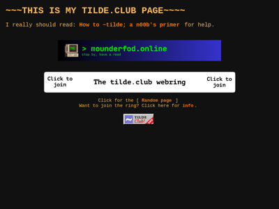 Screenshot of ~ashellm