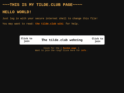Screenshot of ~aubergene
