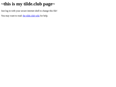 Screenshot of ~backwardm