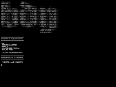 Screenshot of ~bdy