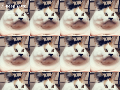 Screenshot of ~beep