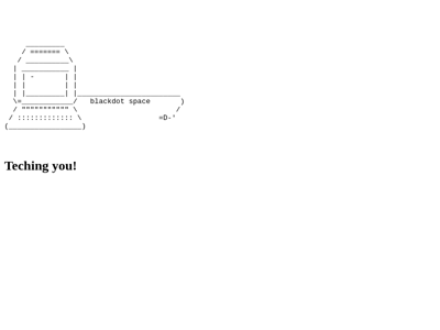 Screenshot of ~blackdot
