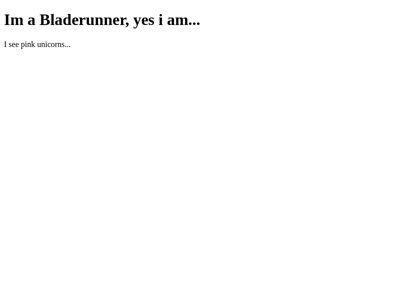 Screenshot of ~bladerunner