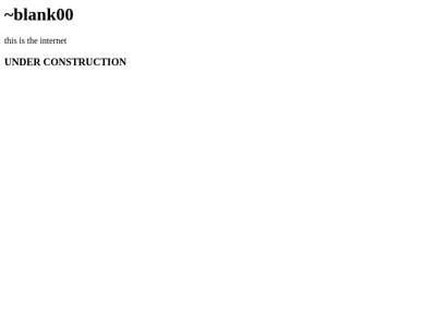 Screenshot of ~blank00