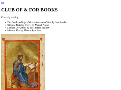 Screenshot of ~boccaccio