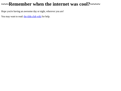 Screenshot of ~bsutich