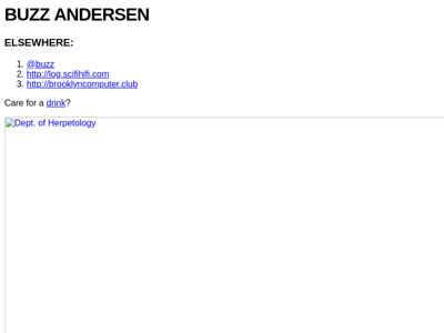 Screenshot of ~buzz