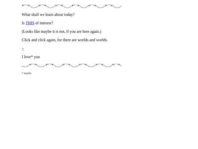 Screenshot of ~capnmariam