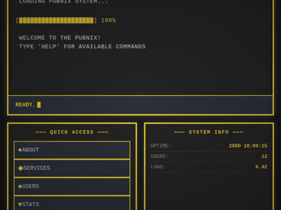 Screenshot of ~comodino