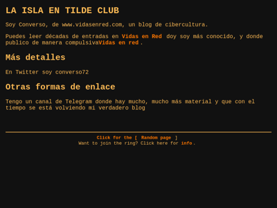 Screenshot of ~converso72