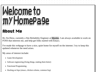Screenshot of ~crmsnbleyd