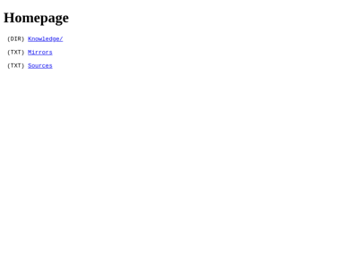 Screenshot of ~cyber