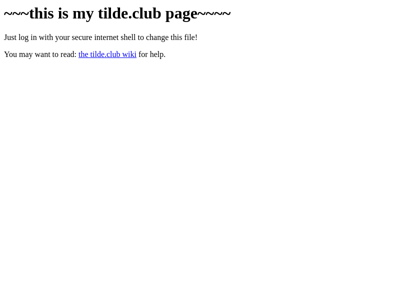 Screenshot of ~dafes
