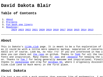 Screenshot of ~ddb