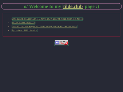 Screenshot of ~delgnam