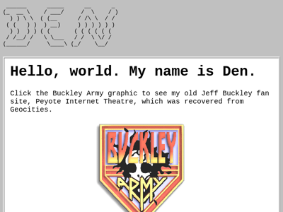 Screenshot of ~den