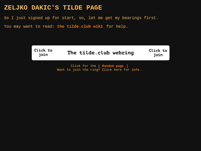 Screenshot of ~desireco