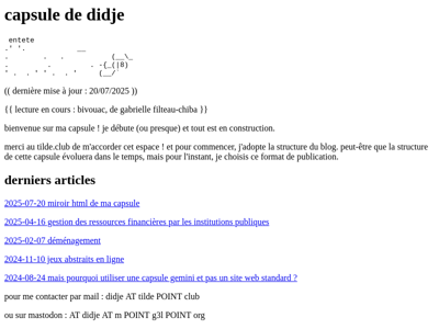 Screenshot of ~didje