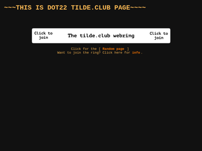 Screenshot of ~dot22