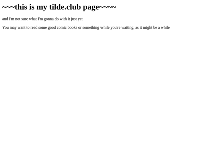 Screenshot of ~douglaswolk
