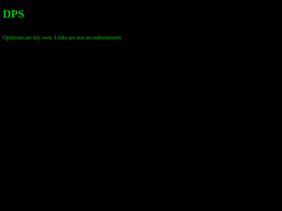 Screenshot of ~dps