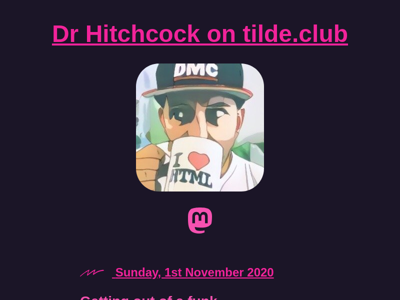 Screenshot of ~drh