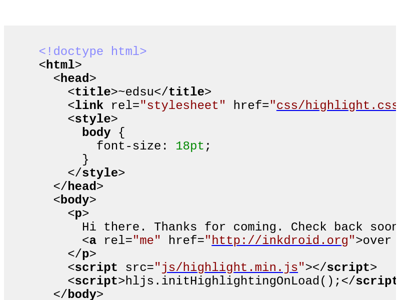 Screenshot of ~edsu