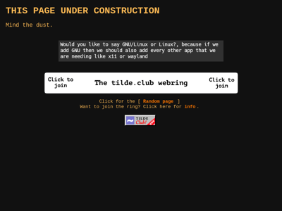 Screenshot of ~eldritch