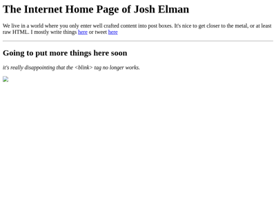 Screenshot of ~elman