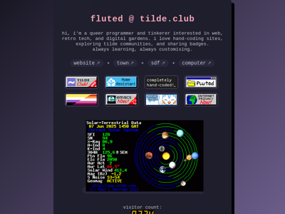 Screenshot of ~fluted