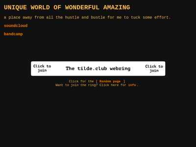 Screenshot of ~fourhoarder