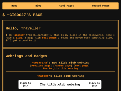 Screenshot of ~gigog27
