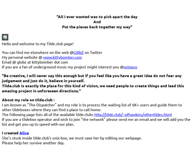 Screenshot of ~globz