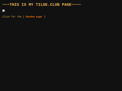 Screenshot of ~gnunix