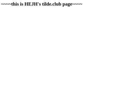 Screenshot of ~hans