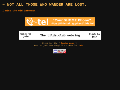 Screenshot of ~hnp