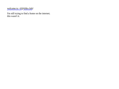 Screenshot of ~if