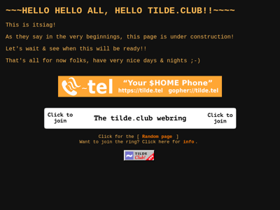 Screenshot of ~itsiag