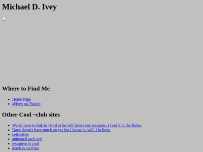Screenshot of ~ivey