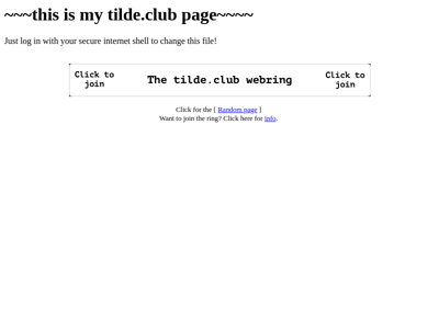 Screenshot of ~jdherg