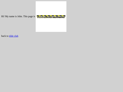 Screenshot of ~johnb