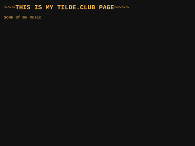 Screenshot of ~jspreis