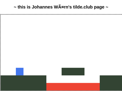 Screenshot of ~jwarn